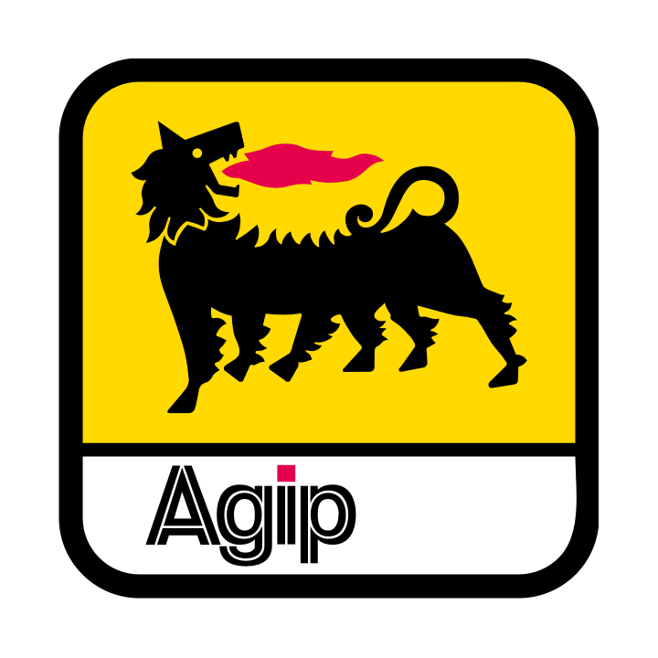 Sticker autocollant Agip