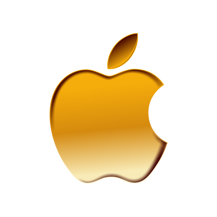 Sticker autocollant Apple
