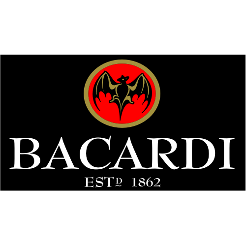 Sticker autocollant Bacardi