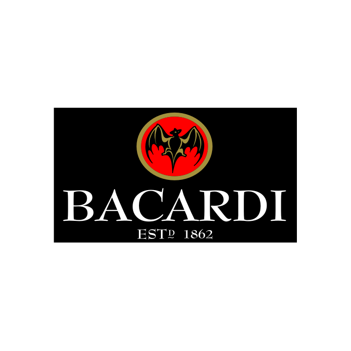 Sticker autocollant Bacardi