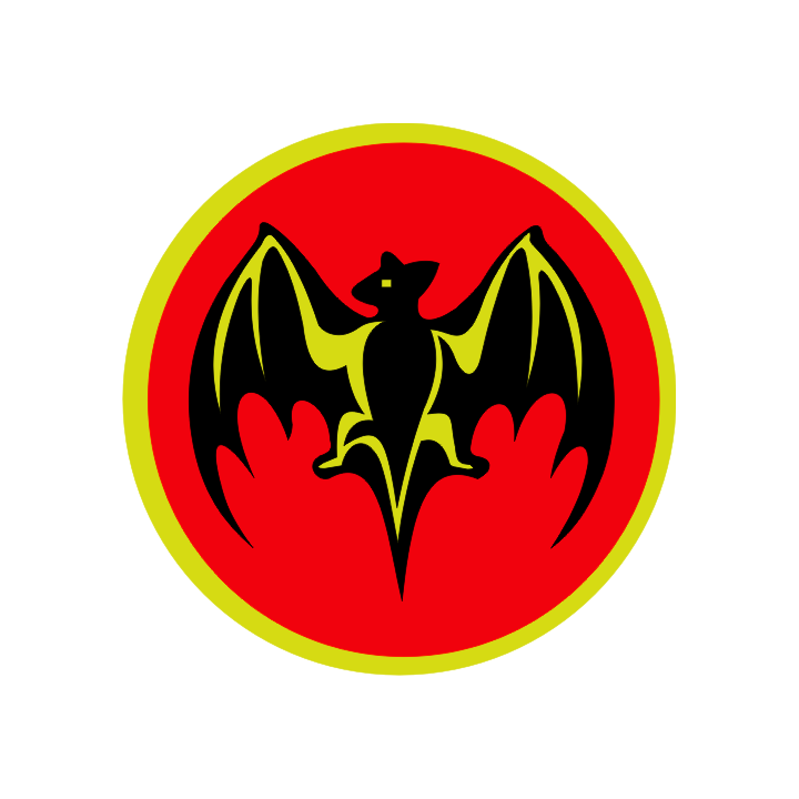 Sticker autocollant Bacardi