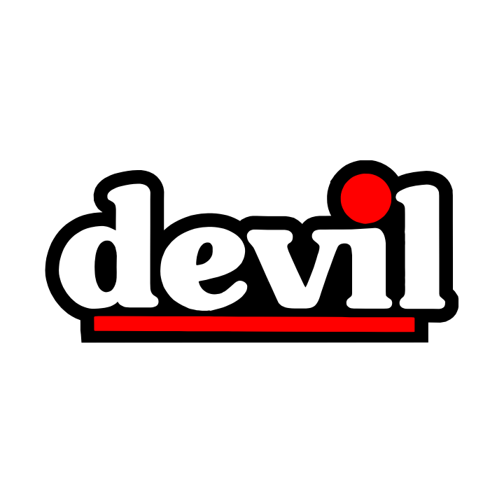 Sticker autocollant Devil