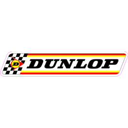 Sticker autocollant Dunlop