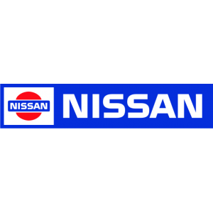 Sticker autocollant Nissan couleur