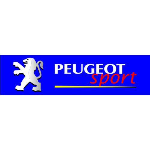 sticker et autocollants Peugeot racing