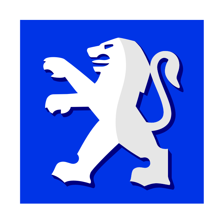 Sticker autocollant Peugeot sport couleur
