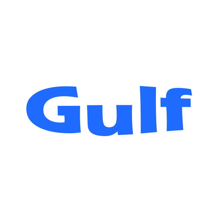 Sticker autocollant Gulf