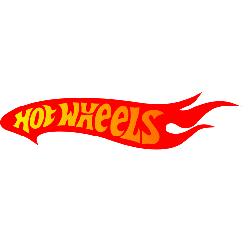 Sticker autocollant Hot wheels