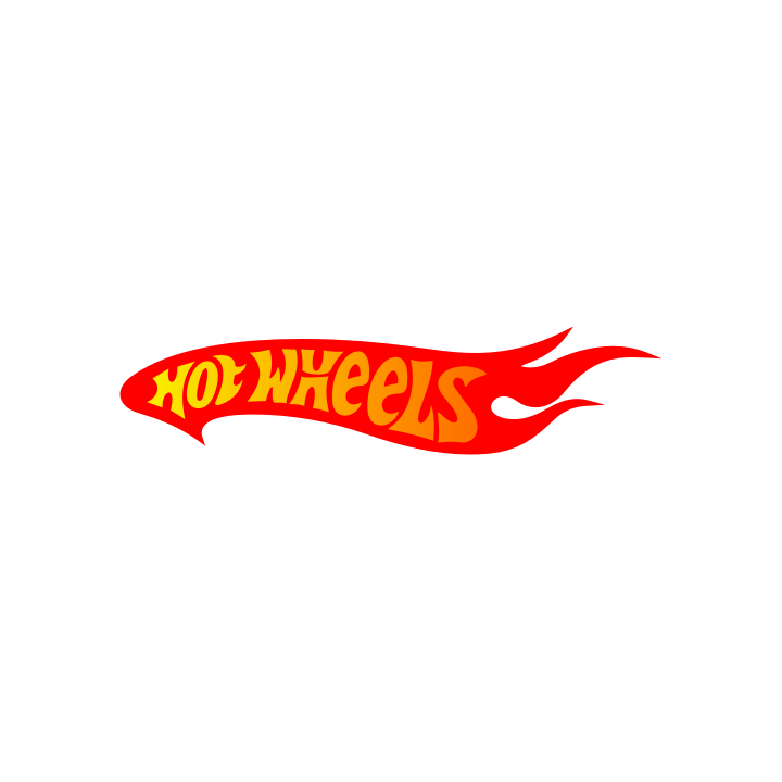 Sticker autocollant Hot wheels