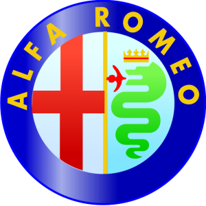 Sticker autocollant Alfa romeo couleur