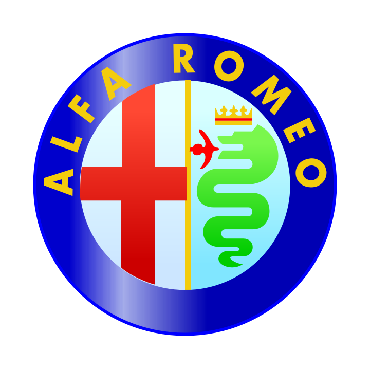 Sticker autocollant Alfa romeo couleur