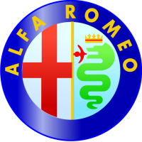 Sticker autocollant Alfa romeo couleur