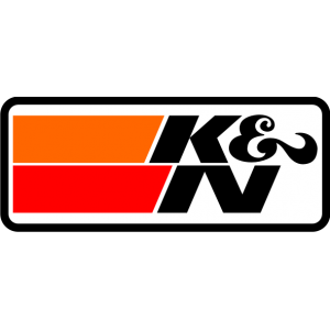 K&n filtercharger équipé Autocollants X 3 Voiture/Van/mur/Boîte à outils/Autocollant 