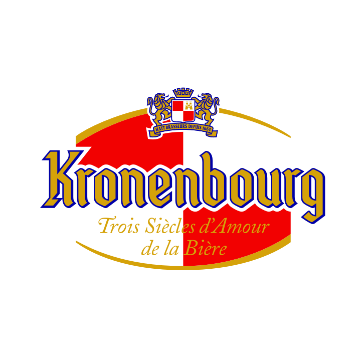 Sticker autocollant Kronenbourg