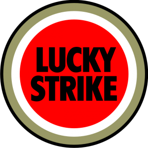 Sticker autocollant Lucky strike