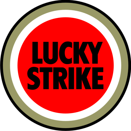 Sticker autocollant Lucky strike