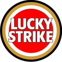 Sticker autocollant Lucky strike