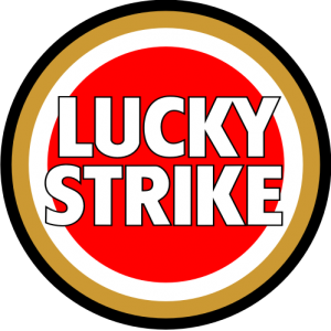 Sticker autocollant Lucky strike