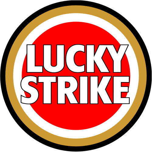Sticker autocollant Lucky strike