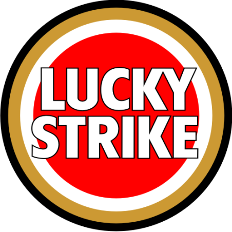 Sticker autocollant Lucky strike
