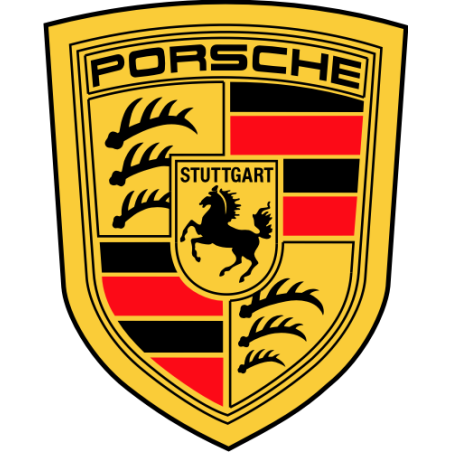 Sticker autocollant Porsche couleur