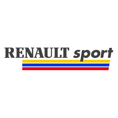 Stickers Renault écriture - Autocollant voiture
