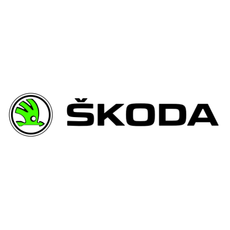 Sticker autocollant Skoda rond