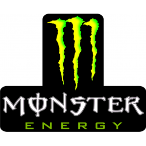 Sticker autocollant Monster energy