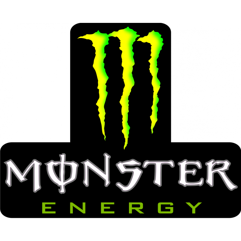 Sticker et autocollant Monster energy