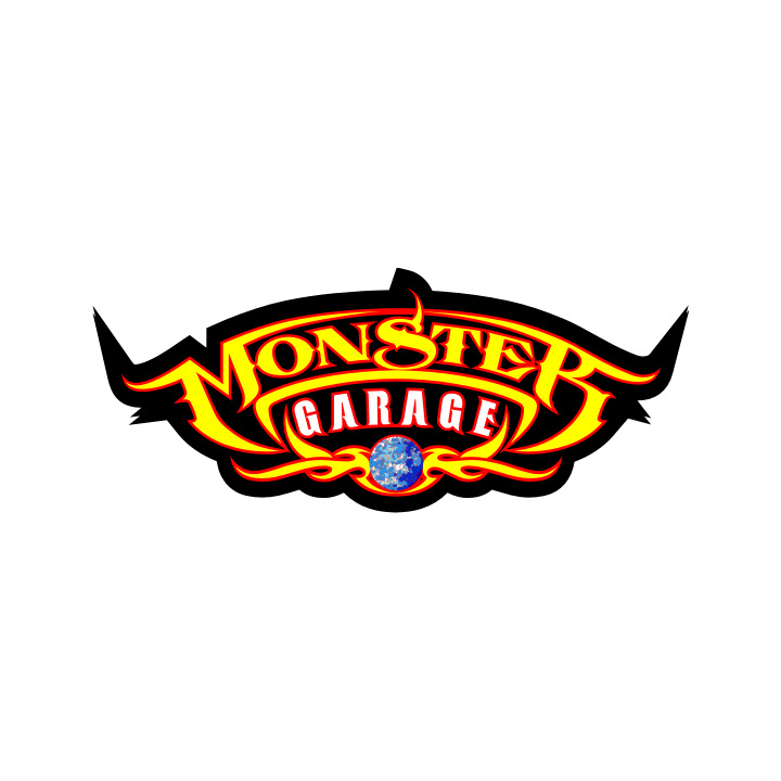 Sticker autocollant Monster garage