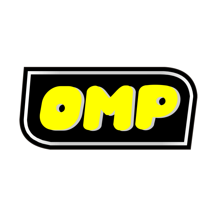 Sticker autocollant OMP