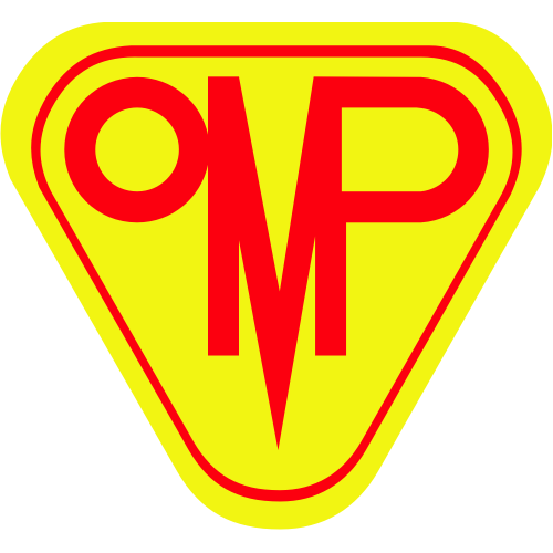 Sticker autocollant OMP