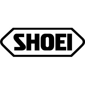 Sticker autocollant Shoei noir