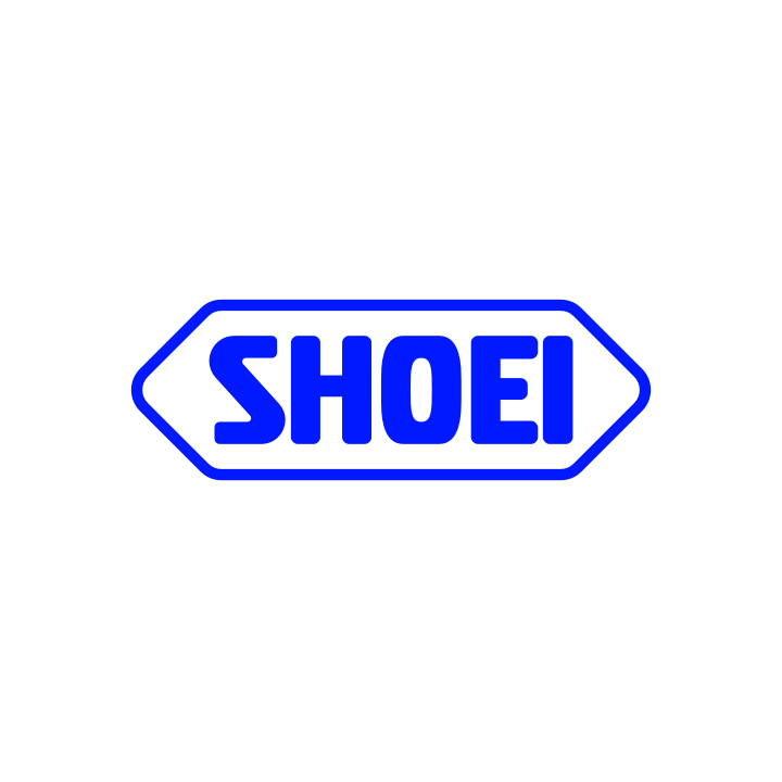 Sticker autocollant Shoei bleu
