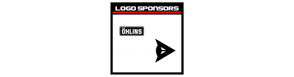 Logo racer et sponsor