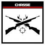 Sticker Chasse