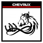 Sticker Chevaux et Vans