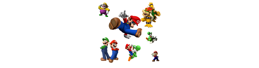 Autocollant Mario