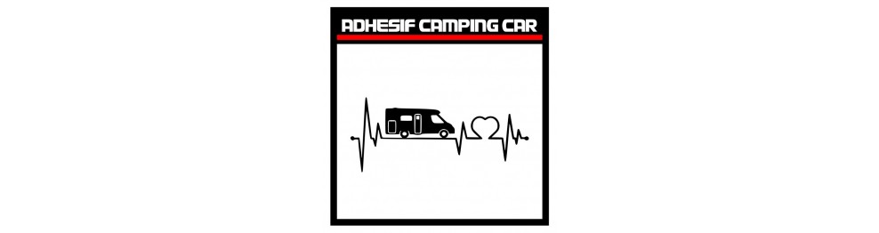 Adhésif Camping Car