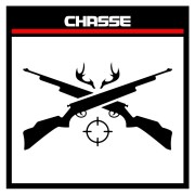 Sticker Chasse