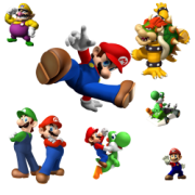 Autocollant Mario